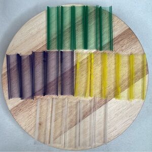 1 Inch Green Purple Yellow Clear Retail Tag Fasteners